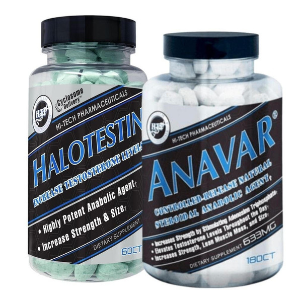  Hi-Tech Pharmaceuticals Halotestin & Anavar Stack 