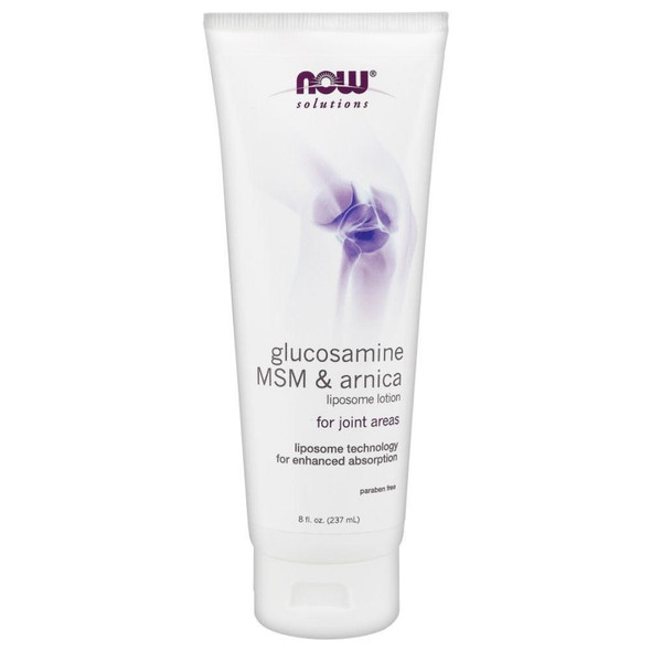  Now Foods Glucosamine MSM & Arnica Lotion 8 oz. 