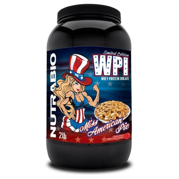  NutraBio 100% Whey Protein Isolate 2lb 