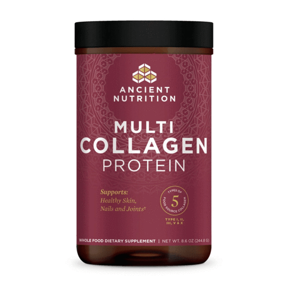  Ancient Nutrition Dr. Axe Multi Collagen Protein 24 Servings Unflavored 